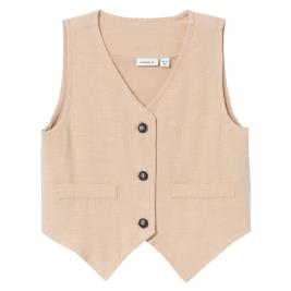 Παιδικό Γιλέκο Name It 13214175 Μπεζ Αγόρι