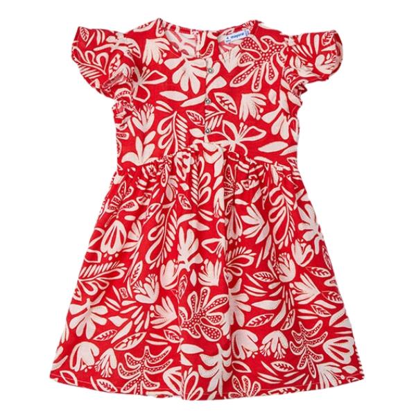Παιδικό Φόρεμα Mayoral 24-03923-011 Κόκκινο Κορίτσι