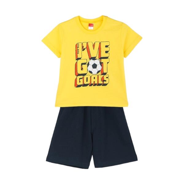 Παιδικό Σετ-Σύνολο Joyce 2412115 Κίτρινο Αγόρι