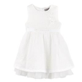 Παιδικό Φόρεμα Joyce 2441601 Λευκό Κορίτσι