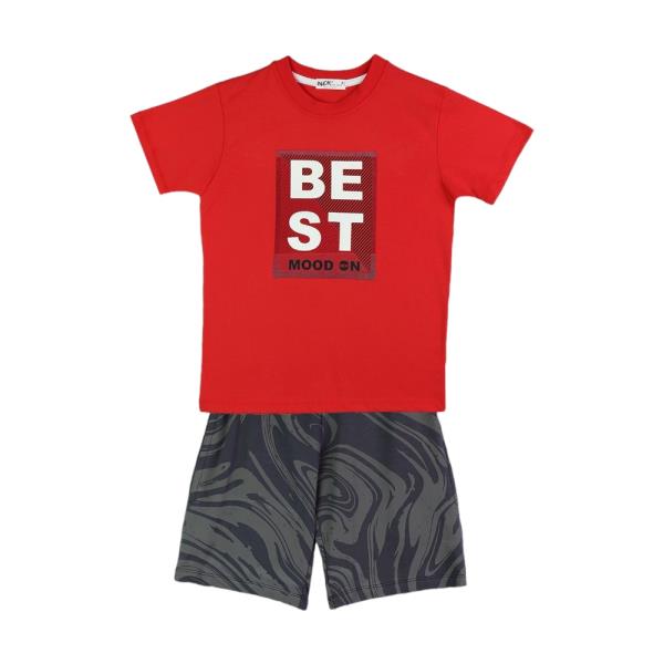 Παιδικό Σετ-Σύνολο Nek 63724 Kόκκινο Αγόρι