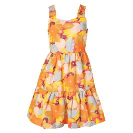 Παιδικό Φόρεμα Serafino 4512 Εμπριμέ Κορίτσι