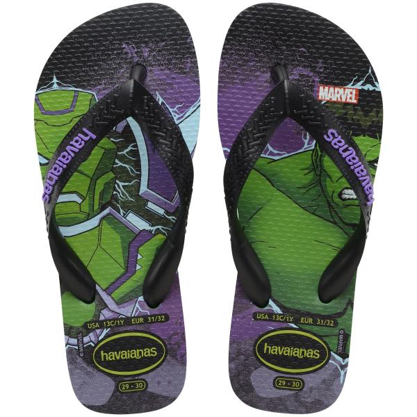 Παιδική Σαγιονάρα Havaianas Marvel 4148300-2703 Πράσινο Μαύρο