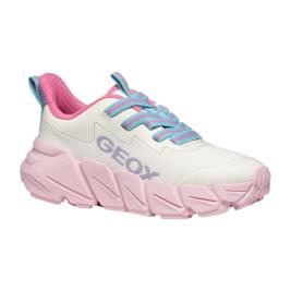 Παιδικό Casual Geox J55N5A 0T99J C0406.B Λευκό Ροζ