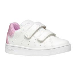 Παιδικό Casual Geox B365MA 054BJ C0406 Λευκό Ροζ Κορίτσι