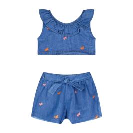 Παιδικό Σετ-Σύνολο Energiers 15-225306-0 Light Blue Denim Κορίτσι