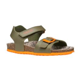 Παιδικό Πέδιλο Geox J028LB 0009F C0623.A Χακί Πορτοκαλί