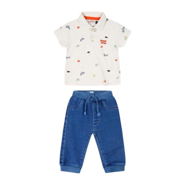 Βρεφικό Σετ-Σύνολο Energiers 11-225451-0 Μπλε Denim Αγόρι