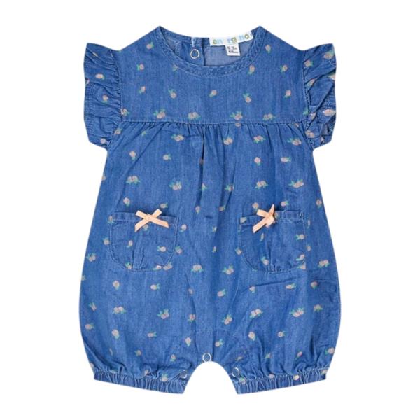 Βρεφικό Ολόσωμο Σορτς Energiers 14-225401-9 Μπλε Denim Κορίτσι