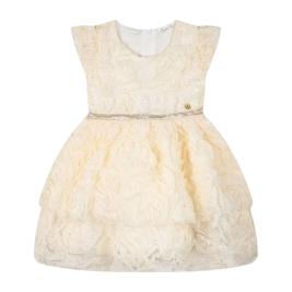 Παιδικό Φόρεμα Boutique 45-225370-7 Εκρού Κορίτσι