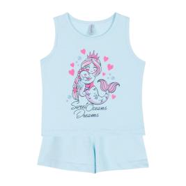 Παιδική Πυτζάμα Dreams 2523110 Γαλάζιο Κορίτσι
