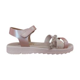 Παιδικό Σανδάλι Su Sandals A30261V1 Χαλκός Σατινέ