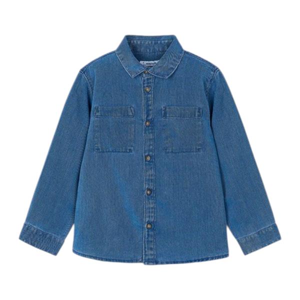 Παιδικό Πουκάμισο Mayoral 15-04126-070 Μπλε Denim Αγόρι