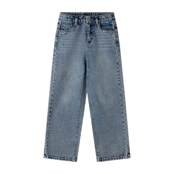 Παιδικό Παντελόνι Εβίτα 243108 Μπλε Denim Κορίτσι