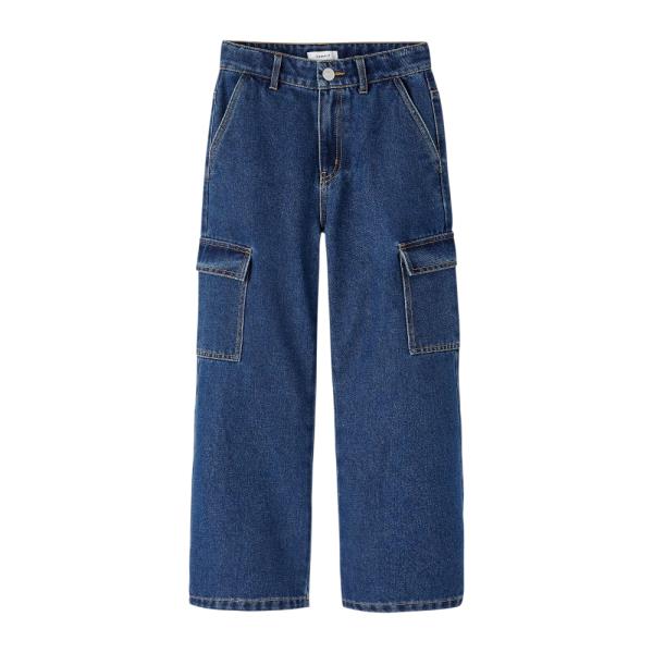 Παιδικό Παντελόνι Name it 13220709 Dark Blue Denim Κορίτσι