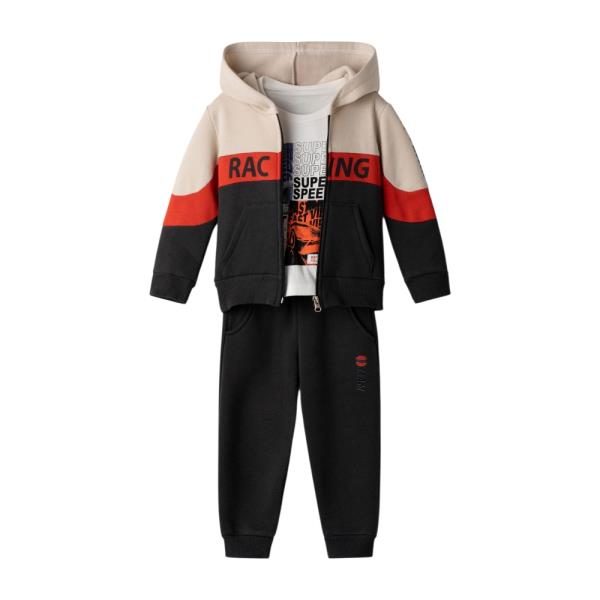 Παιδική Φόρμα-Σετ Hashtag 255809 Ανθρακί Αγόρι