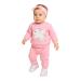 Βρεφική Φόρμα-Σετ Action 12560023 Ροζ Κορίτσι