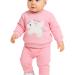 Βρεφική Φόρμα-Σετ Action 12560023 Ροζ Κορίτσι