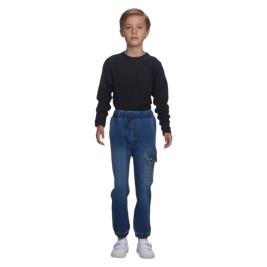 Παιδικό Παντελόνι Joyce 2594306 Σκούρο Μπλε Denim Αγόρι