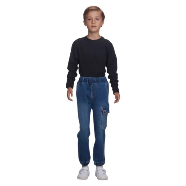 Παιδικό Παντελόνι Joyce 2596306 Σκούρο Μπλε Denim Αγόρι
