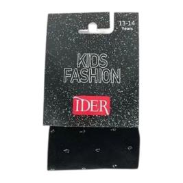 Παιδικό Καλσόν Ider 5052505 Μαύρο Ασημί 40DEN