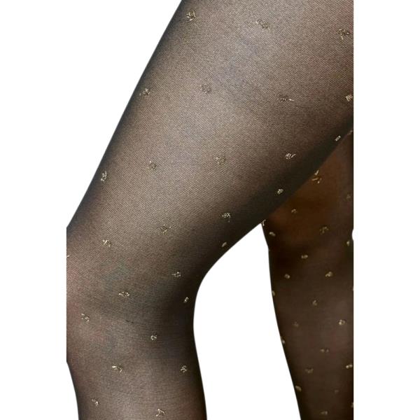 Παιδικό Καλσόν Ider 5052505 Μαύρο Χρυσό 40DEN