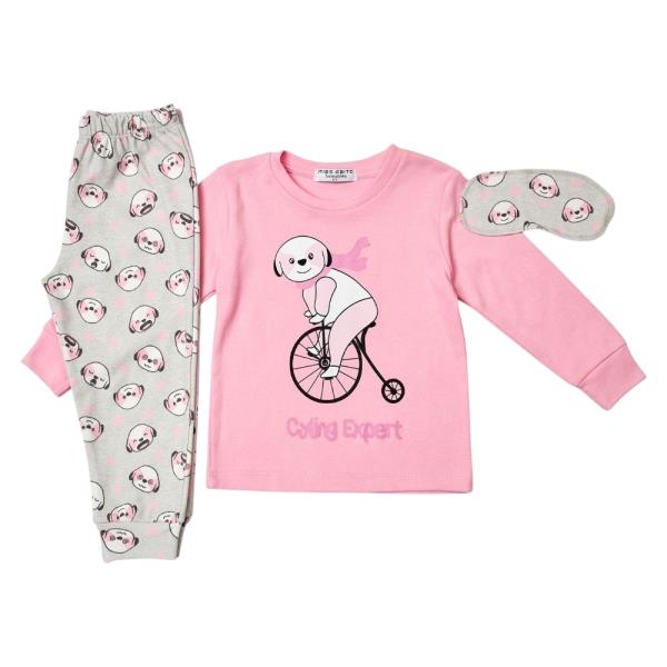 Παιδική Πυτζάμα Εβίτα H-207 Ροζ Κορίτσι