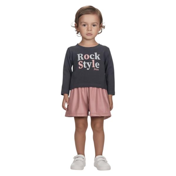 Παιδικό Σετ Σύνολο Joyce 2561161 Ανθρακί Σάπιο Μήλο Κορίτσι