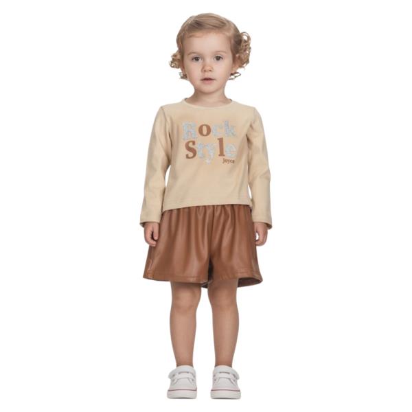 Παιδικό Σετ Σύνολο Joyce 2561161 Μπεζ Ταμπά Κορίτσι
