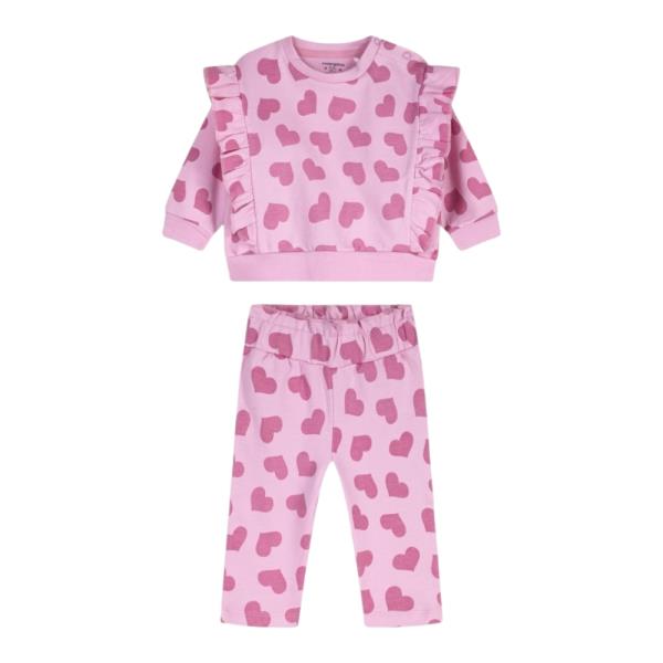 Βρεφικό Σετ-Σύνολο Energiers 14-125428-0 Ροζ Κορίτσι