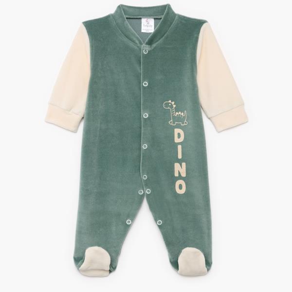 Βρεφικό Φορμάκι Pretty Baby 33301 Πράσινο Εκρού Αγόρι