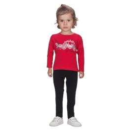 Παιδικό Σετ Σύνολο Joyce 2561138 Κόκκινο Μαύρο Κορίτσι