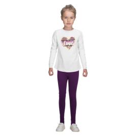 Παιδικό Σετ-Σύνολο Joyce 2563164 Λευκό Μωβ Κορίτσι