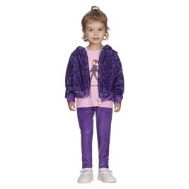 Παιδικό Σετ Σύνολο Joyce 2561004 Μωβ Λεοπάρ Κορίτσι