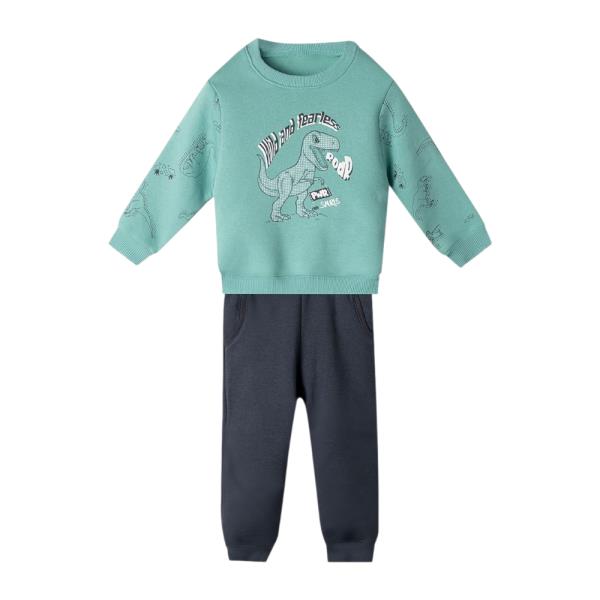 Παιδική Φόρμα-Σετ Nek 143125 Άκουα Ανθρακί Αγόρι