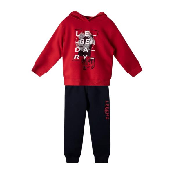 Παιδική Φόρμα-Σετ Nek 163225 Κόκκινο Μαρέν Αγόρι