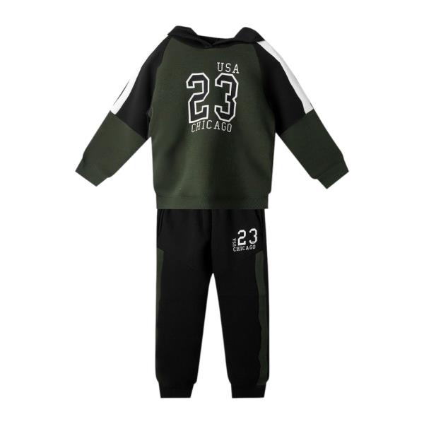 Παιδική Φόρμα-Σετ Nek 163425 Λαδί Μαύρο Αγόρι