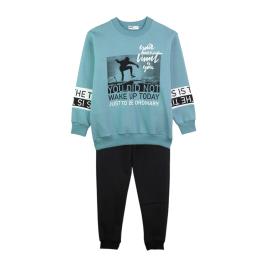 Παιδική Φόρμα-Σετ Nek 161123 Γαλάζιο Μαύρο Αγόρι