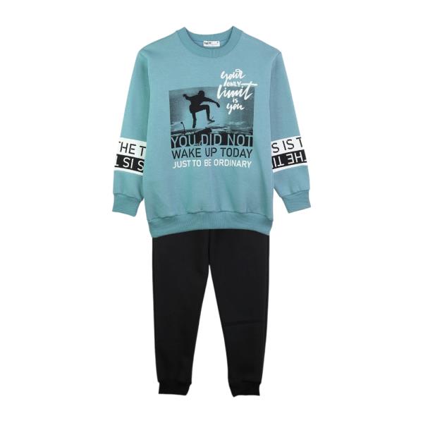 Παιδική Φόρμα-Σετ Nek 161123 Γαλάζιο Μαύρο Αγόρι