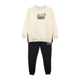 Παιδική Φόρμα Σετ Nek 162123 Μπεζ Μαύρο Αγόρι