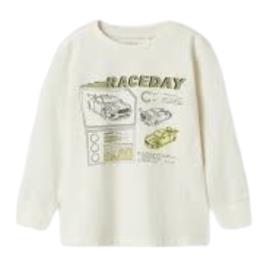 Παιδική Μπλούζα Name It 13244963 Εκρού Αγόρι
