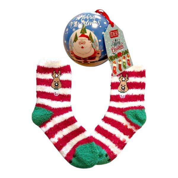 Παιδικό Σετ Δώρου Χριστουγεννιάτικες Κάλτσες Ider 2519252 Stripe Rudolf