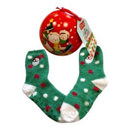 Παιδικό Σετ Δώρου Χριστουγεννιάτικες Κάλτσες Ider 2519252 Green Santa