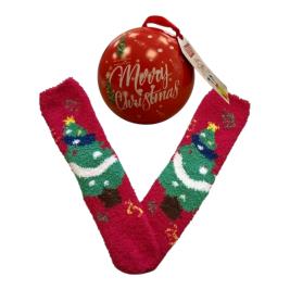 Παιδικό Σετ Δώρου Χριστουγεννιάτικες Κάλτσες Ider 2519252 Red Xmas Tree