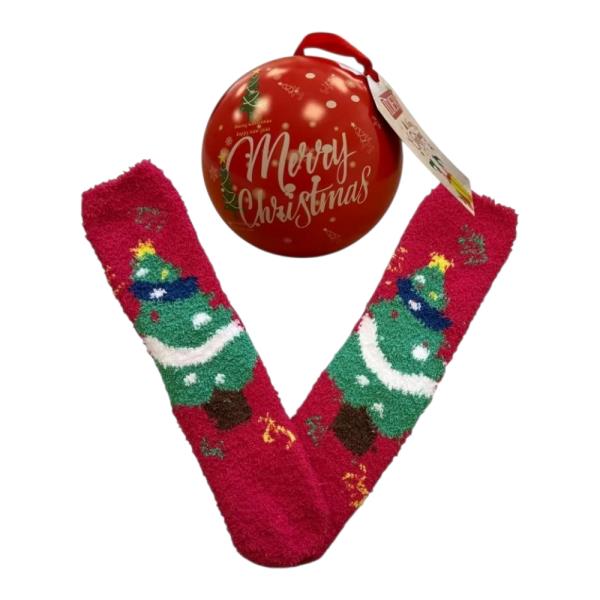 Παιδικό Σετ Δώρου Χριστουγεννιάτικες Κάλτσες Ider 2519252 Red Xmas Tree