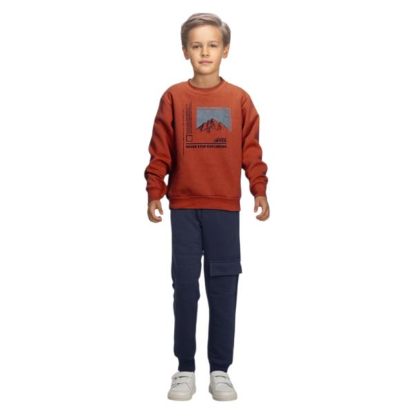 Παιδική Φόρμα-Σετ Joyce 2564125 Πάπρικα Μαρέν Αγόρι