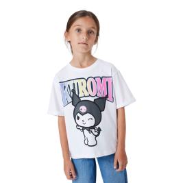 Εφηβική Μπλούζα Name It 13254173 Λευκό Κορίτσι