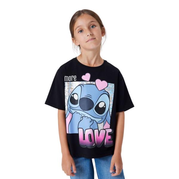 Εφηβική Μπλούζα Name It 13254166 Μαύρο Κορίτσι