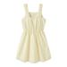 Εφηβικό Φόρεμα Name It 13240629 Κίτρινο Κορίτσι