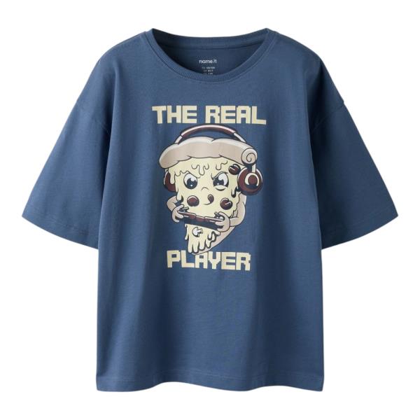 Εφηβική Μπλούζα Name It 13259697 Ίντιγκο Αγόρι